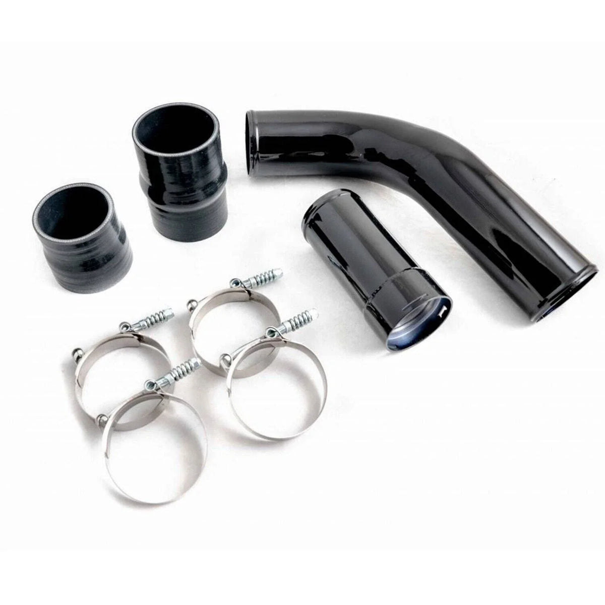 Black Hot Side Intercooler Pipe Upgrade for Ford 6.7L Powerstroke (2011–2016)