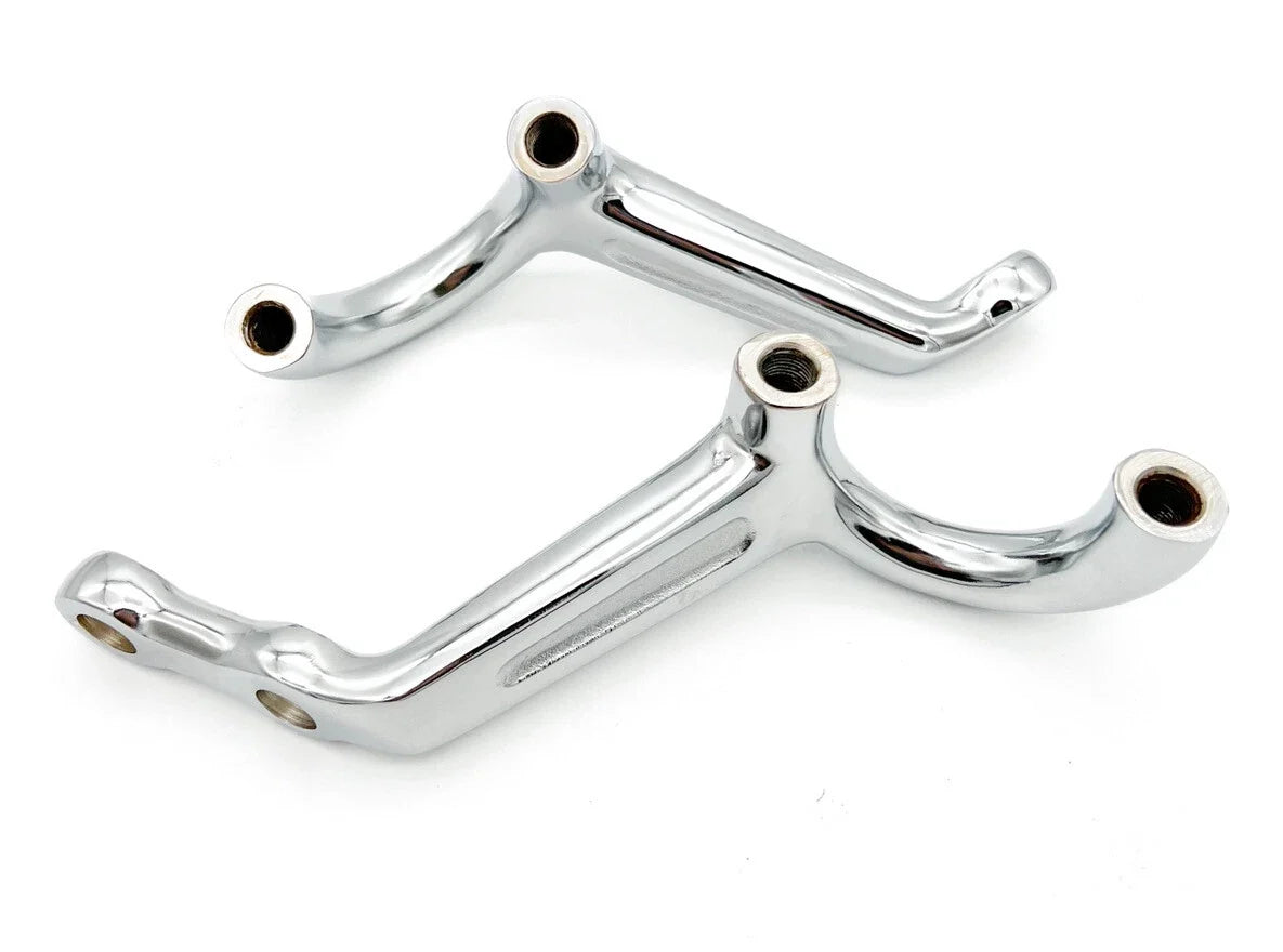 Dropped Steering Arm Set for Chrome Super Bell Forged for 1935–1948 Ford Car