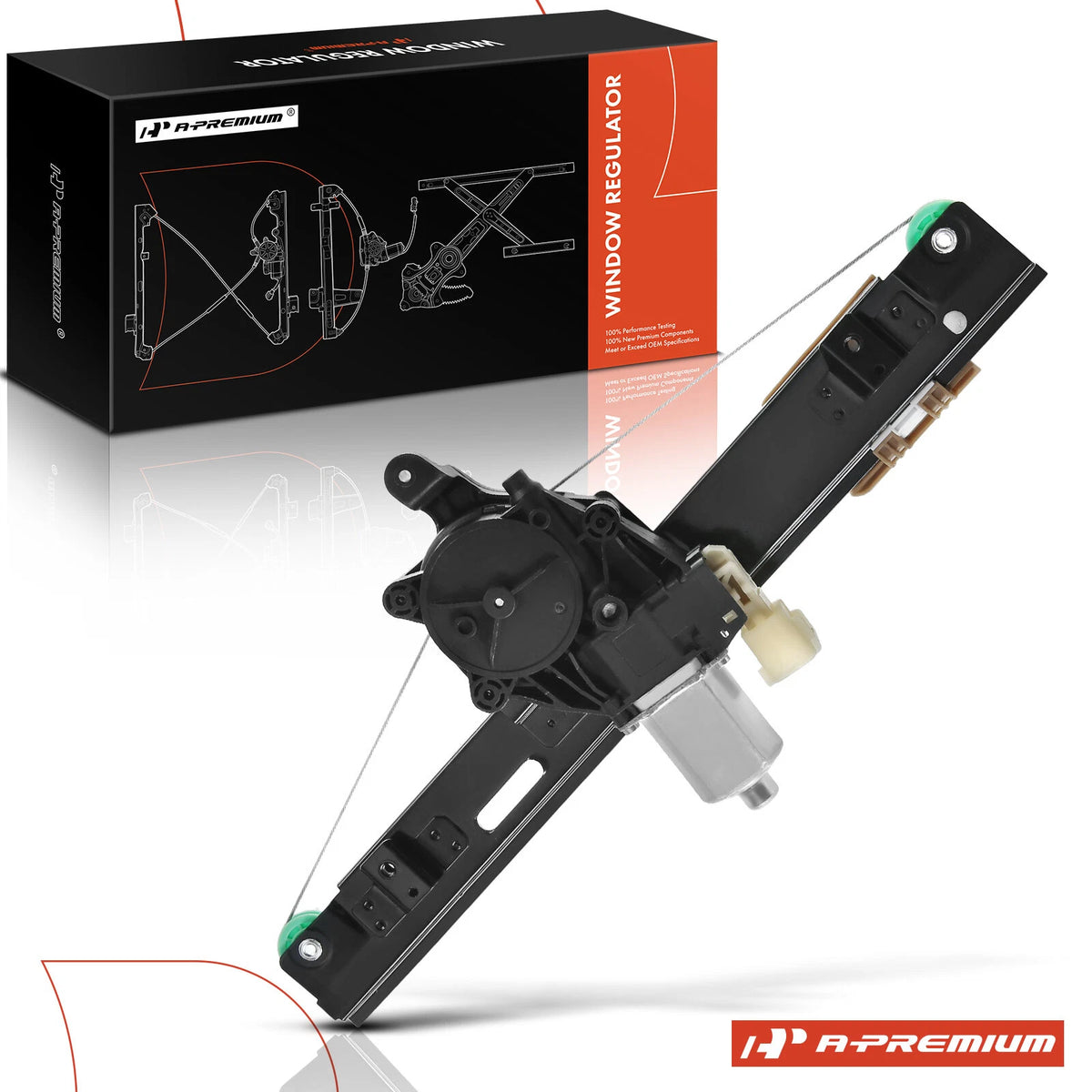 Rear Left Power Window Regulator with Motor for Ford Focus (2012–2018) - BM5Z-5827001-B, CV6Z-5827001-B, 751-831