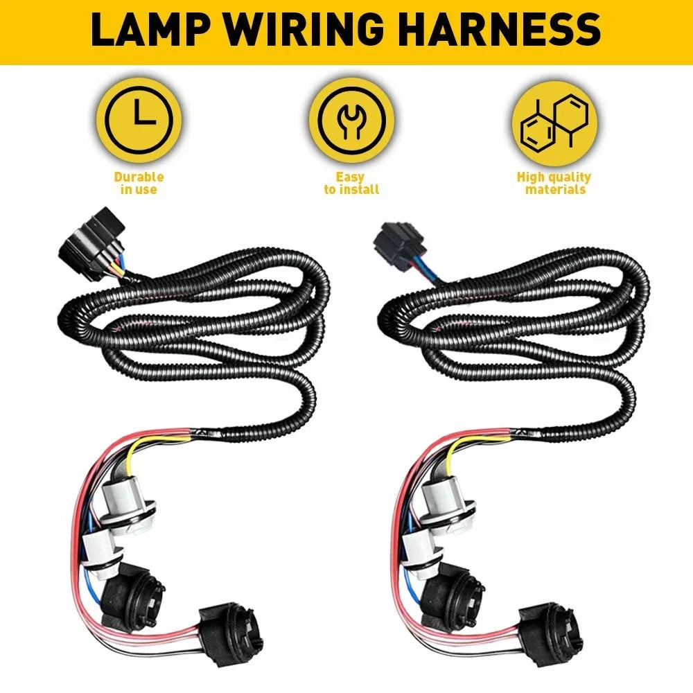 Tail Side Light Lamp Wiring Harness for Chevy Silverado GMC Sierra