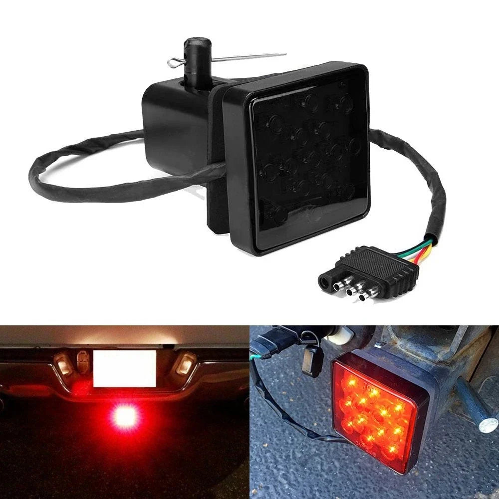 LED Brake Light Trailer Hitch Cover for Towing 2" EXV
