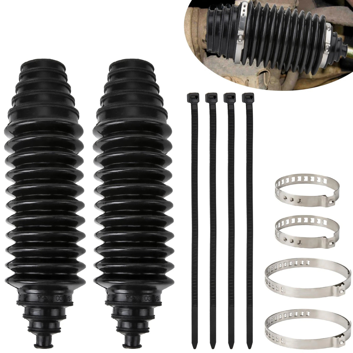 Steering Rack Boot Kit for Universal Vehicles (No Specific Years)