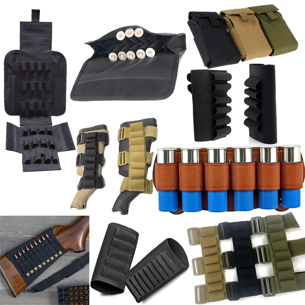25 Round Shell Holder for Shotgun (12/20Ga) Molle Ammo Pouch