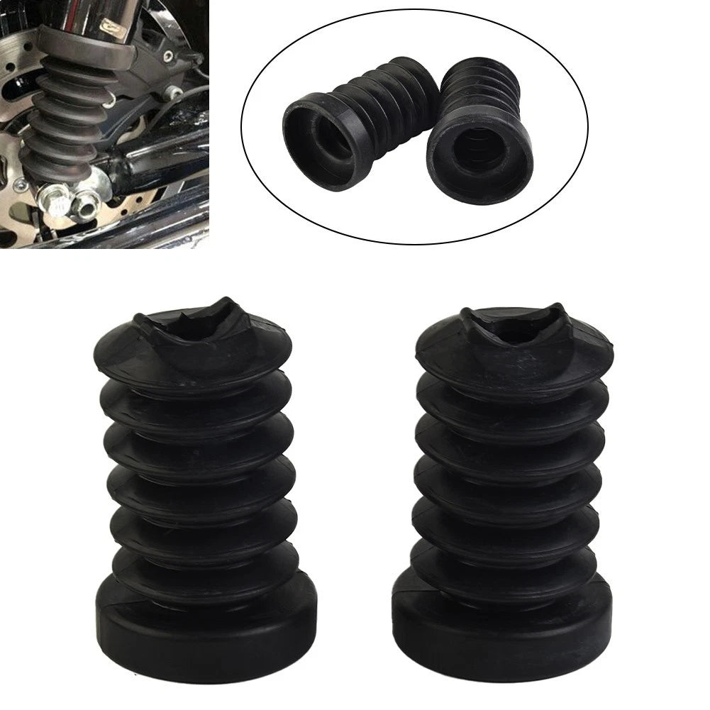 Rear Fork Boots for 1984-1987 Models (Black Gaiters)