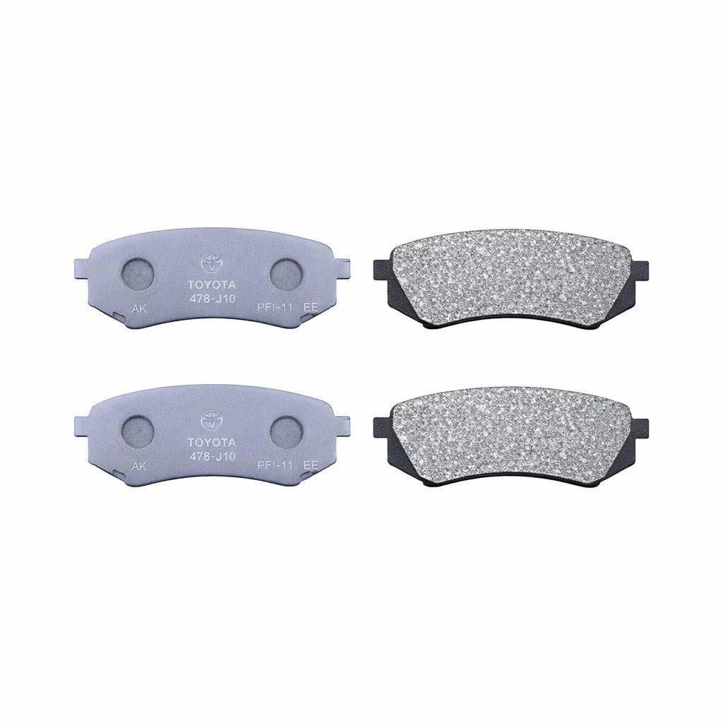 Set of 4 Rear Disc Brake Pads for Lexus LX470, Toyota 0446660070