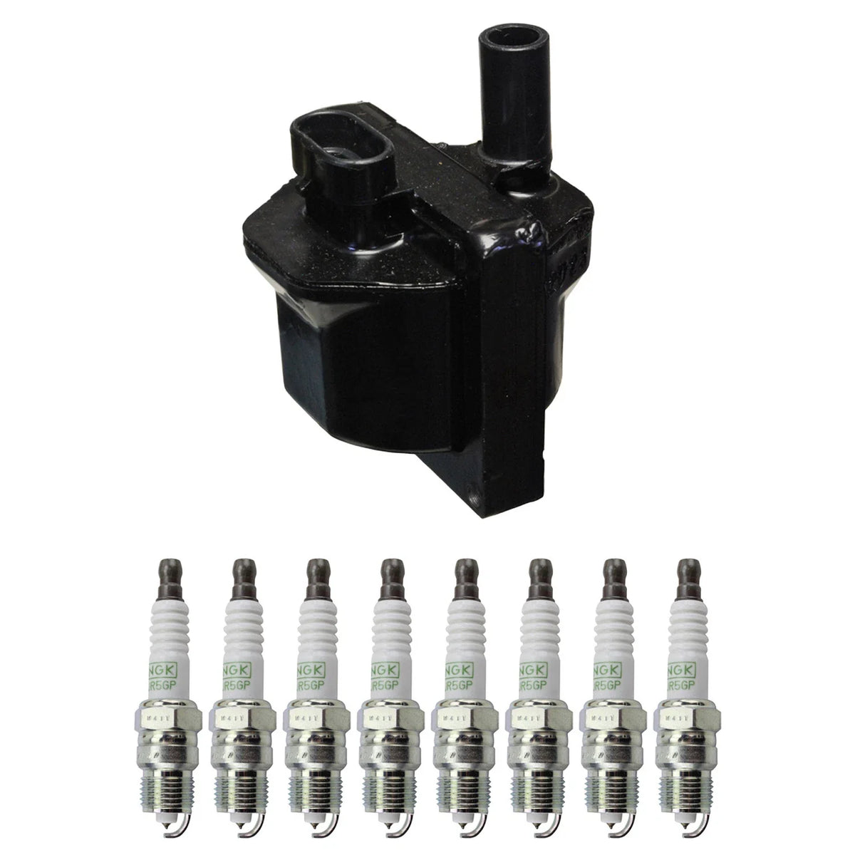 Denso Ignition Coil & NGK Platinum Spark Plugs Kit for P30 P3500 (1990–2002)