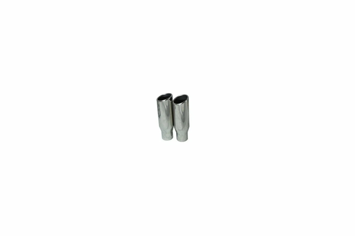 Dual Exhaust Kit for Chevy GMC 1500 (1988–1995) Side Rolled Tip