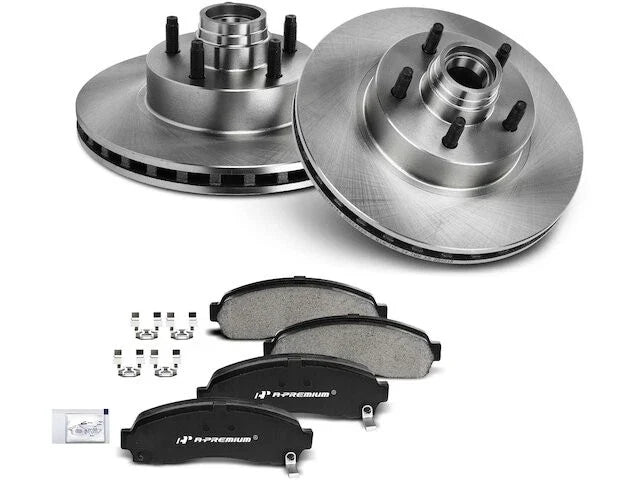 Front Brake Pad and Rotor Kit for Mazda B4000 (2003–2004) TW615BY