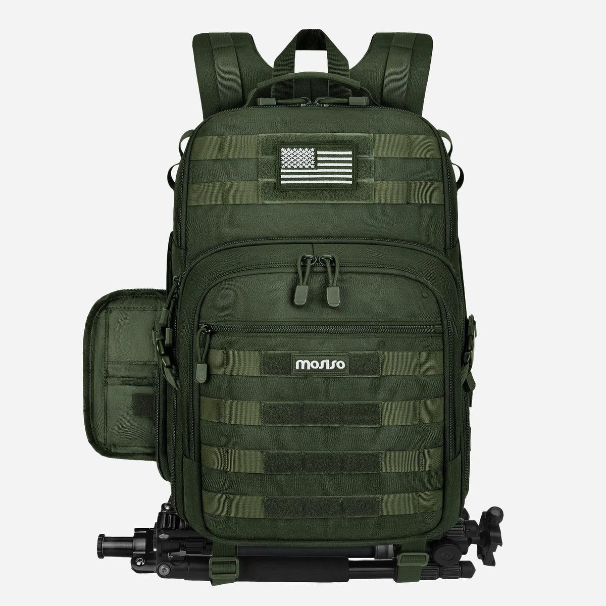 Camera Backpack for DSLR/SLR/Mirrorless (2010–2023) - Tactical Medium, Army Green