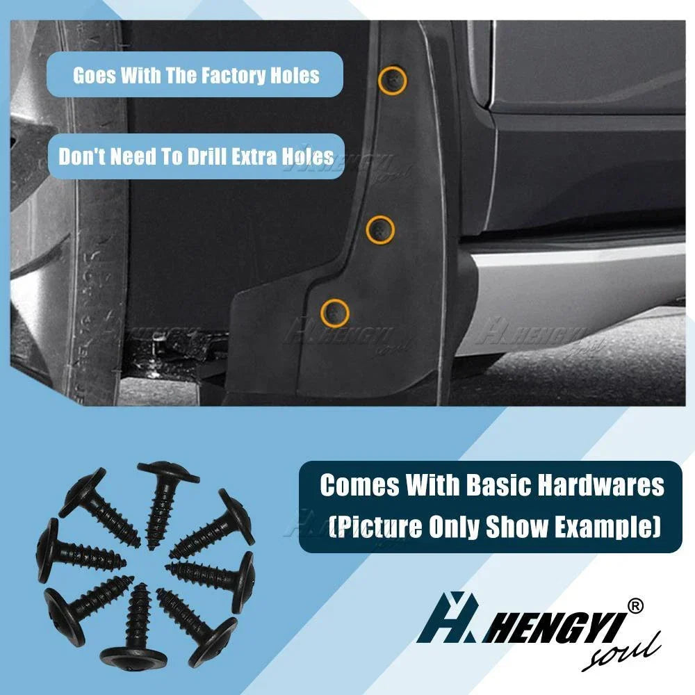 4pc Mud Flap Splash Guard Mudguard Fender for Toyota Camry (2025–2025)
