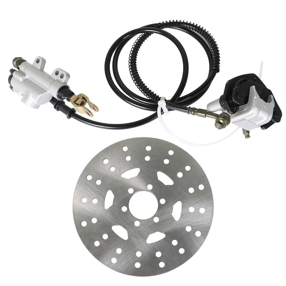 Rear Hydraulic Brake Caliper Assembly Disc Rotor Kit for Taotao ATV (YI150815T)