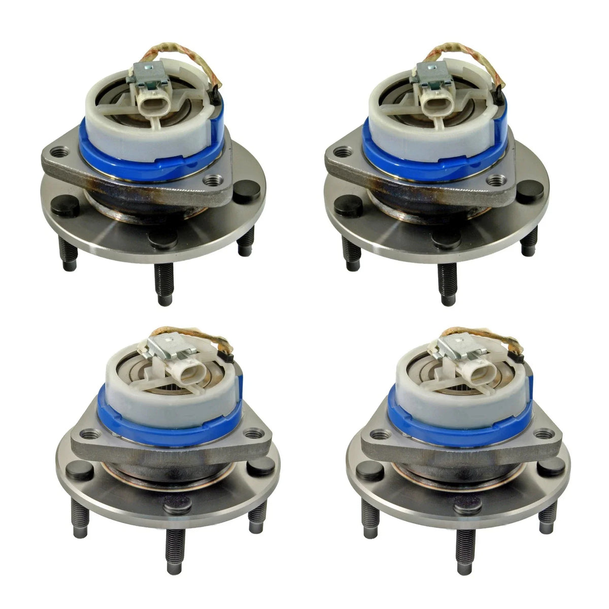 ACDelco Front & Rear Wheel Bearing and Hubs Kit for Corvette (1997–2008), XLR (2004–2008) RWD