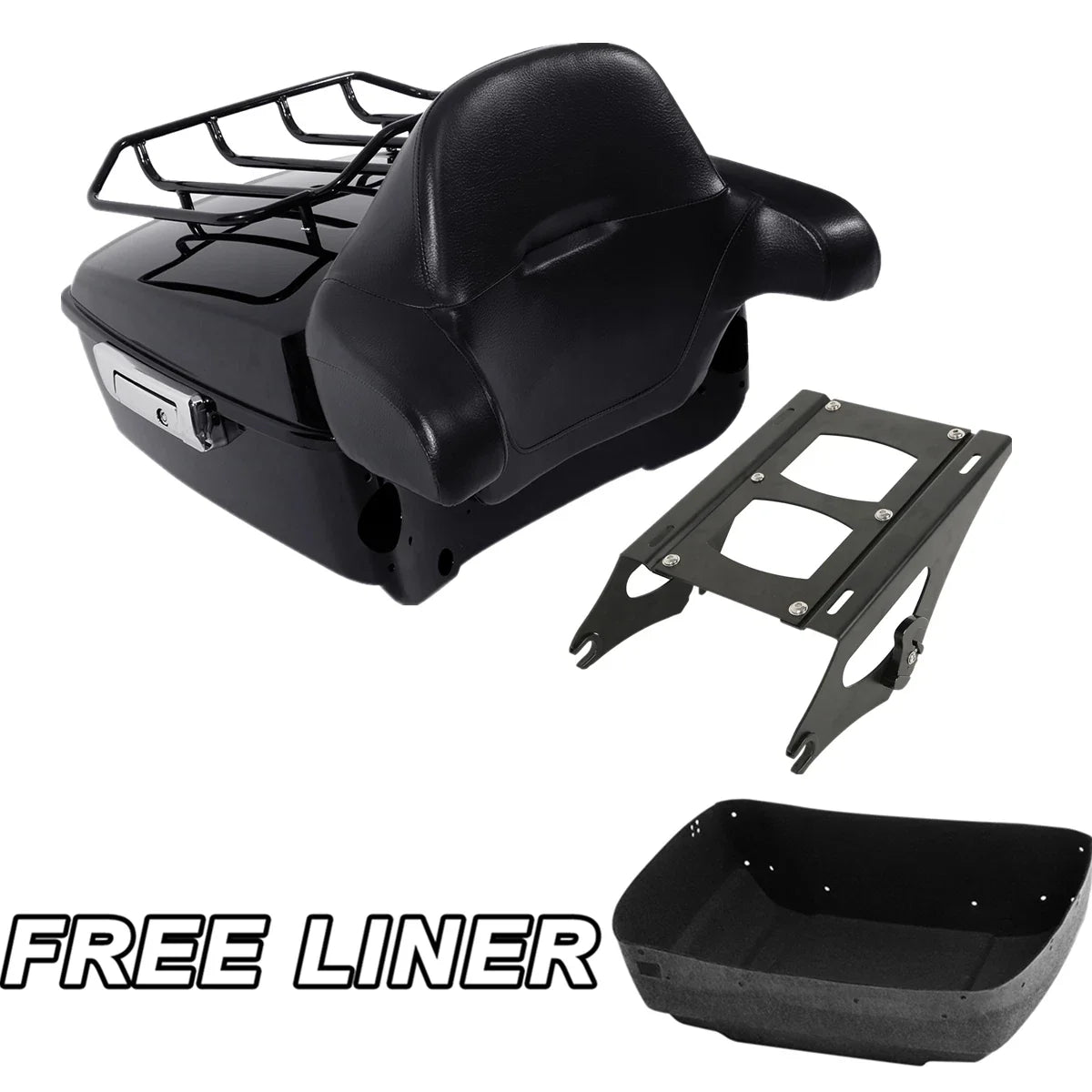 Trunk Pad Mount Rack for Harley Touring Street Road Glide (2014–Present)