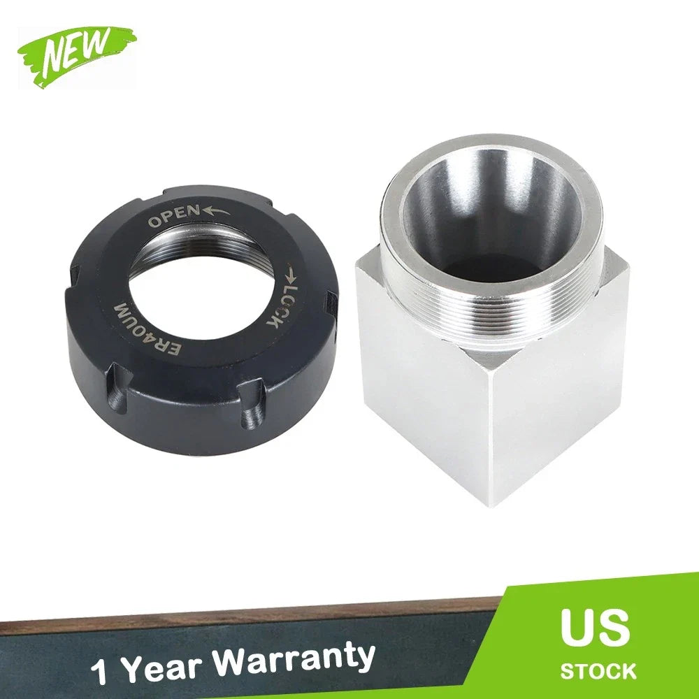 ER-40 Square Collet Block Chuck Holder for CNC Lathe