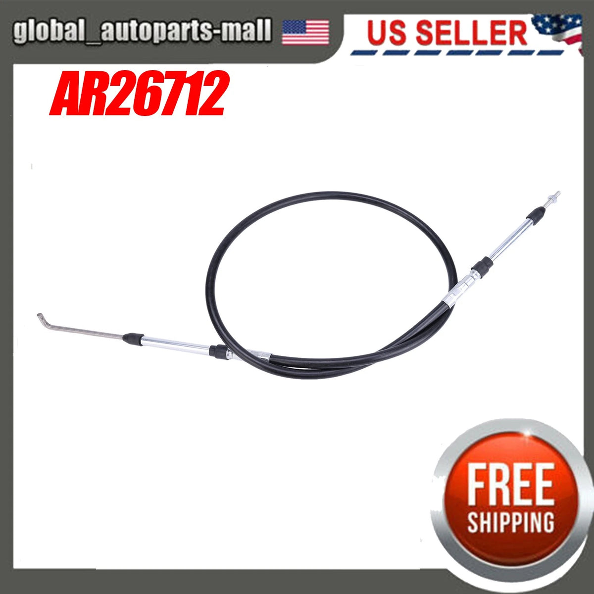 Rockshaft Control Cable for John Deere 4010 4020 (1963–1972)