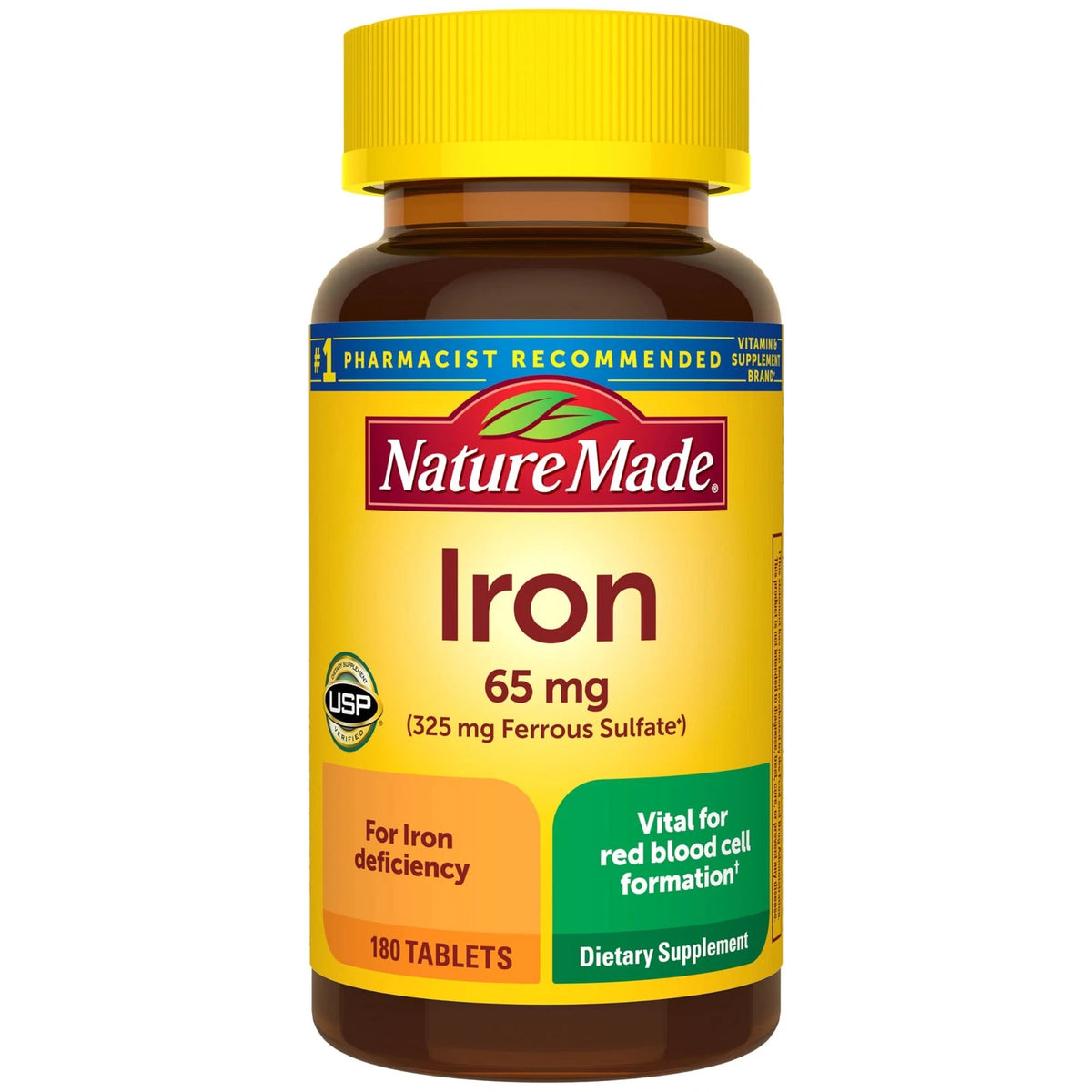 Iron 65 mg for Nature Made (180 Count)