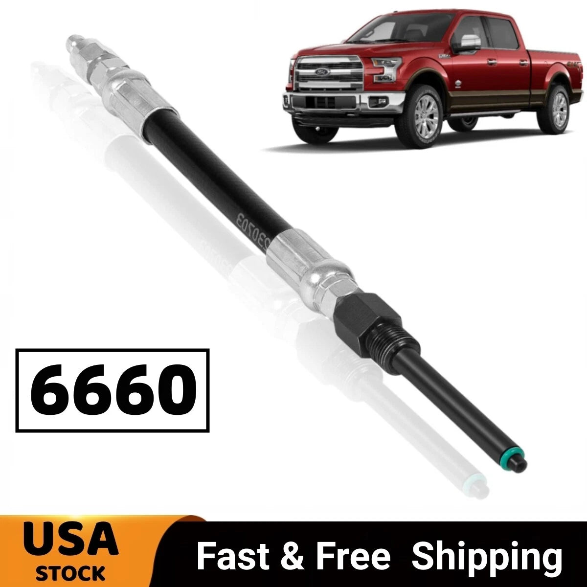 6660 Diesel Engine Compression Tester Adapter for Ford 6.0L 6.4L (2003–2006)
