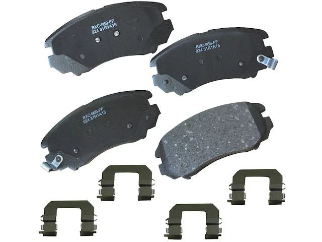 Brake Pad Set Front for Hyundai Tiburon (2003–2008) 73598DTHM