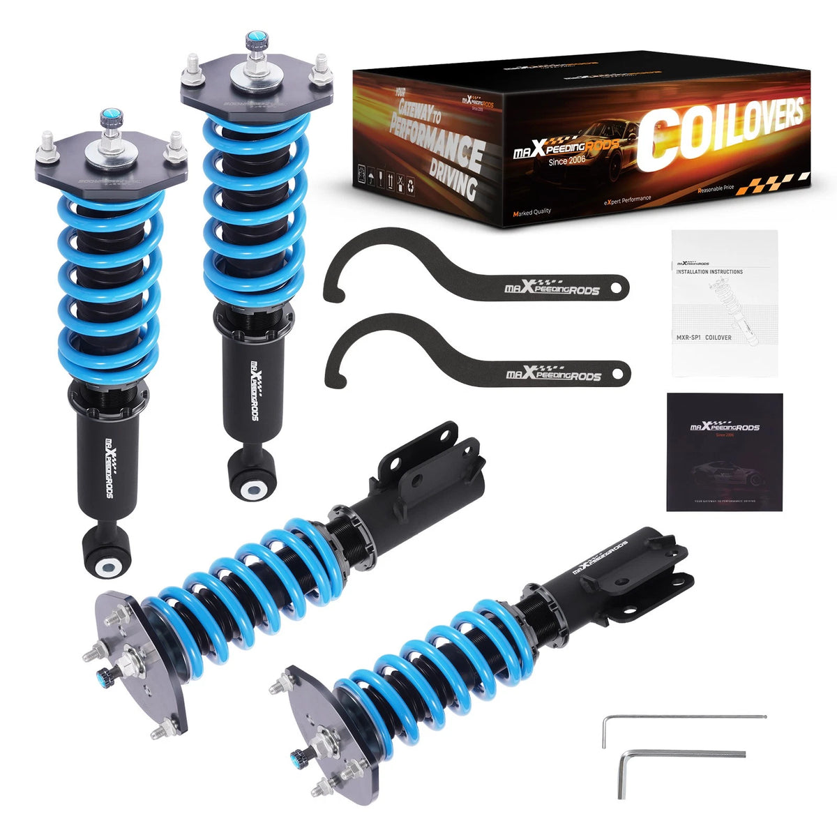 Coilover 24 Way Damper Shock for Mitsubishi 3000GT, Dodge Stealth (1991–1999)