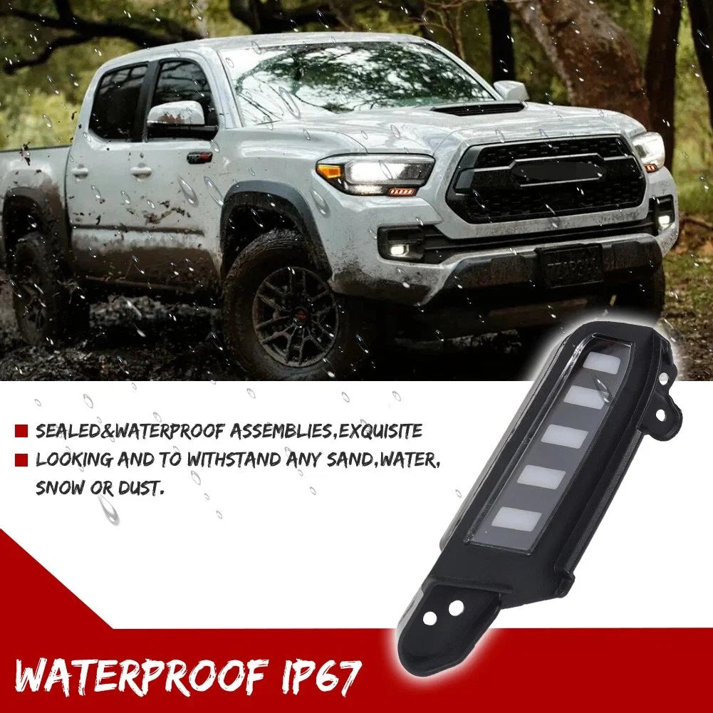 Switchback LED Fog/DRL Kit with Sequential Turn Signal for Toyota Tacoma (2016–2023)