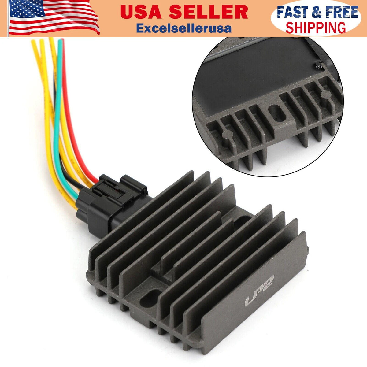 Voltage Rectifier Regulator for Yamaha Jet-Ski (6D3-81960-00, 68V-81960-00)