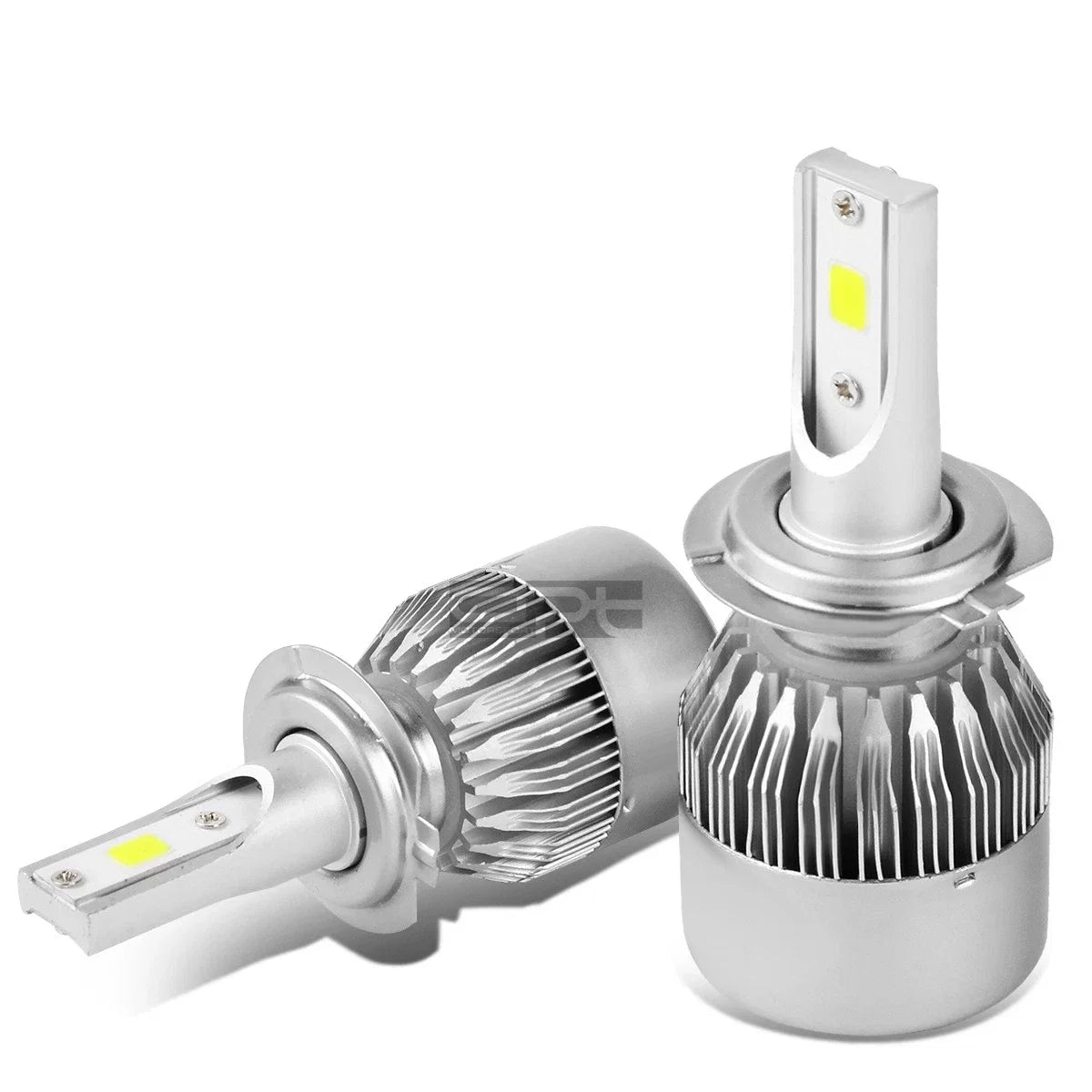 H7 LED Headlight Bulbs Kit 6000K with Cooling Fan for