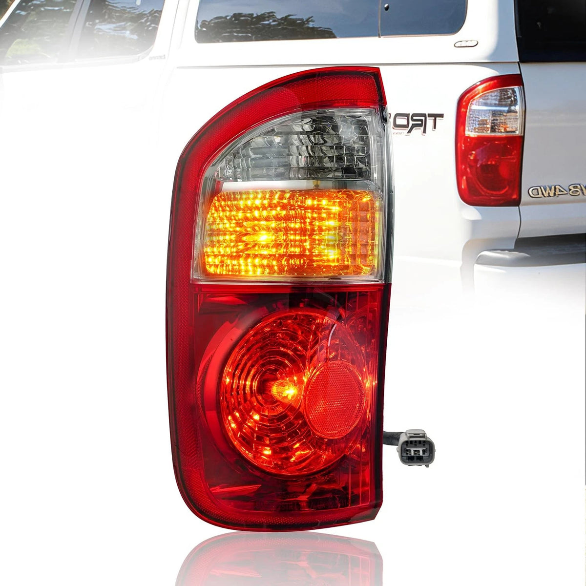 Red Tail Lights Kit for Toyota Tundra (2004–2006)