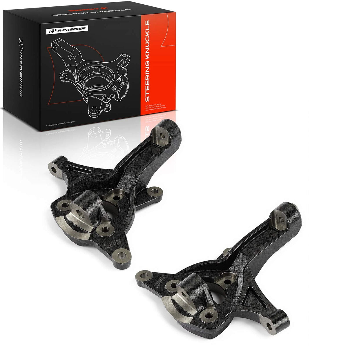 Pair Front Steering Knuckle for Chevy Silverado 1500 (2016–2018)