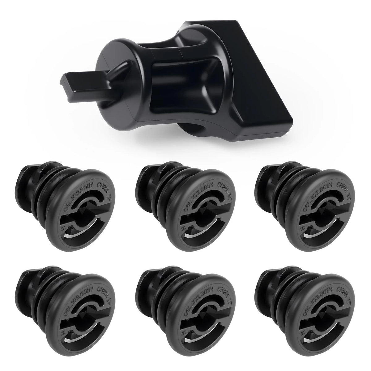 6 Pack Oil Drain Plug with Removal Tool for