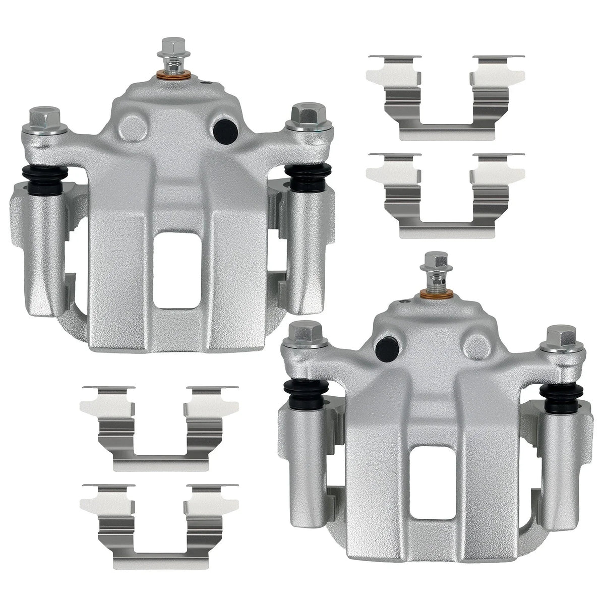 2X Rear Brake Caliper with Bracket for Nissan Murano Quest (2003–2009) 19B2792