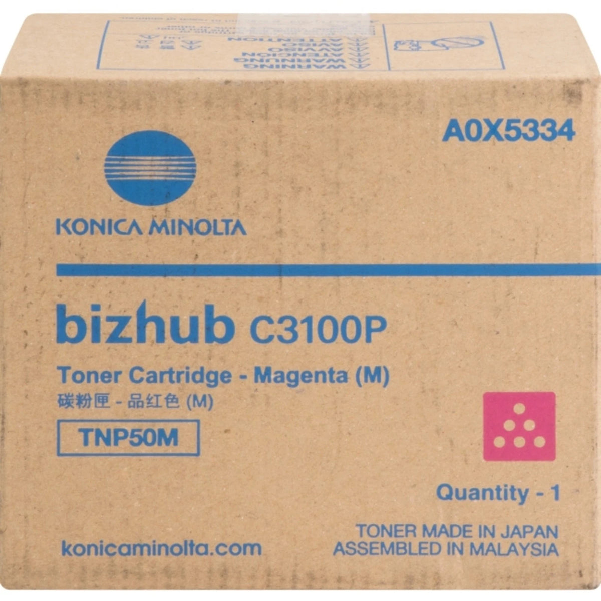 Toner Cartridge for Konica Minolta TNP50M (Original)
