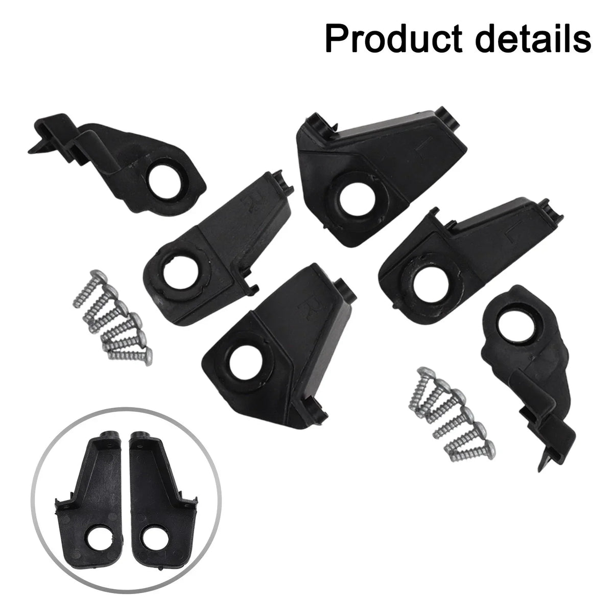 Complete Set Headlight Repair Clips for Golf Mk6 (2008–2013)