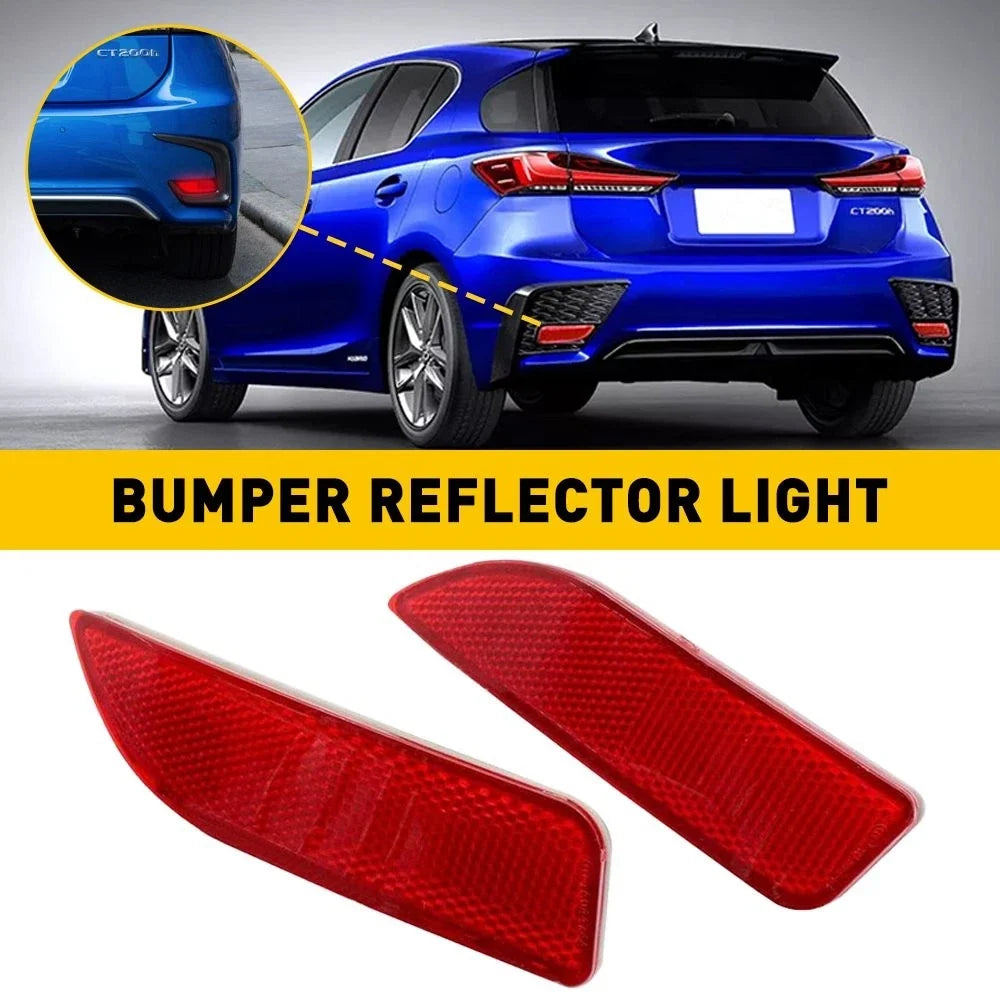 Rear Bumper Light Reflector Lamp for Toyota Corolla (2011–2013) Left/Right