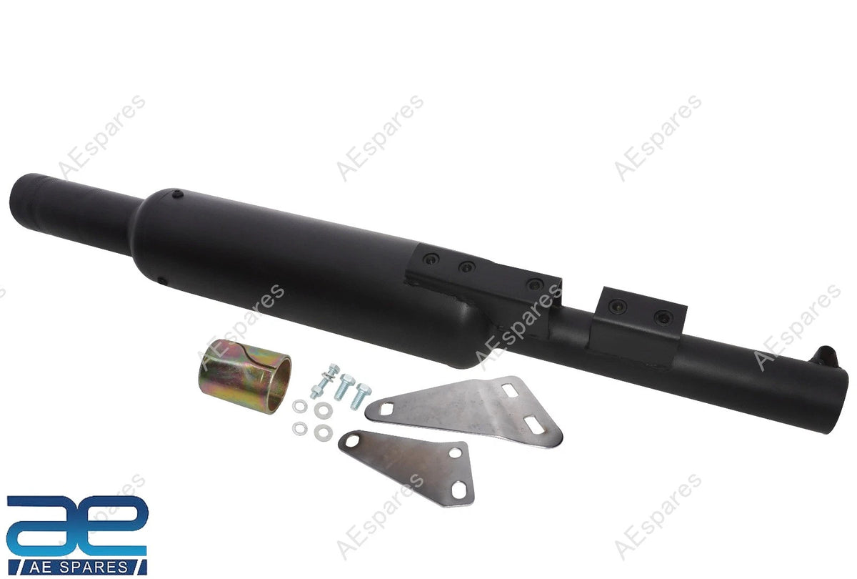 Short Silencer with Glasswool for Royal Enfield Classic 500 (2017–2019)