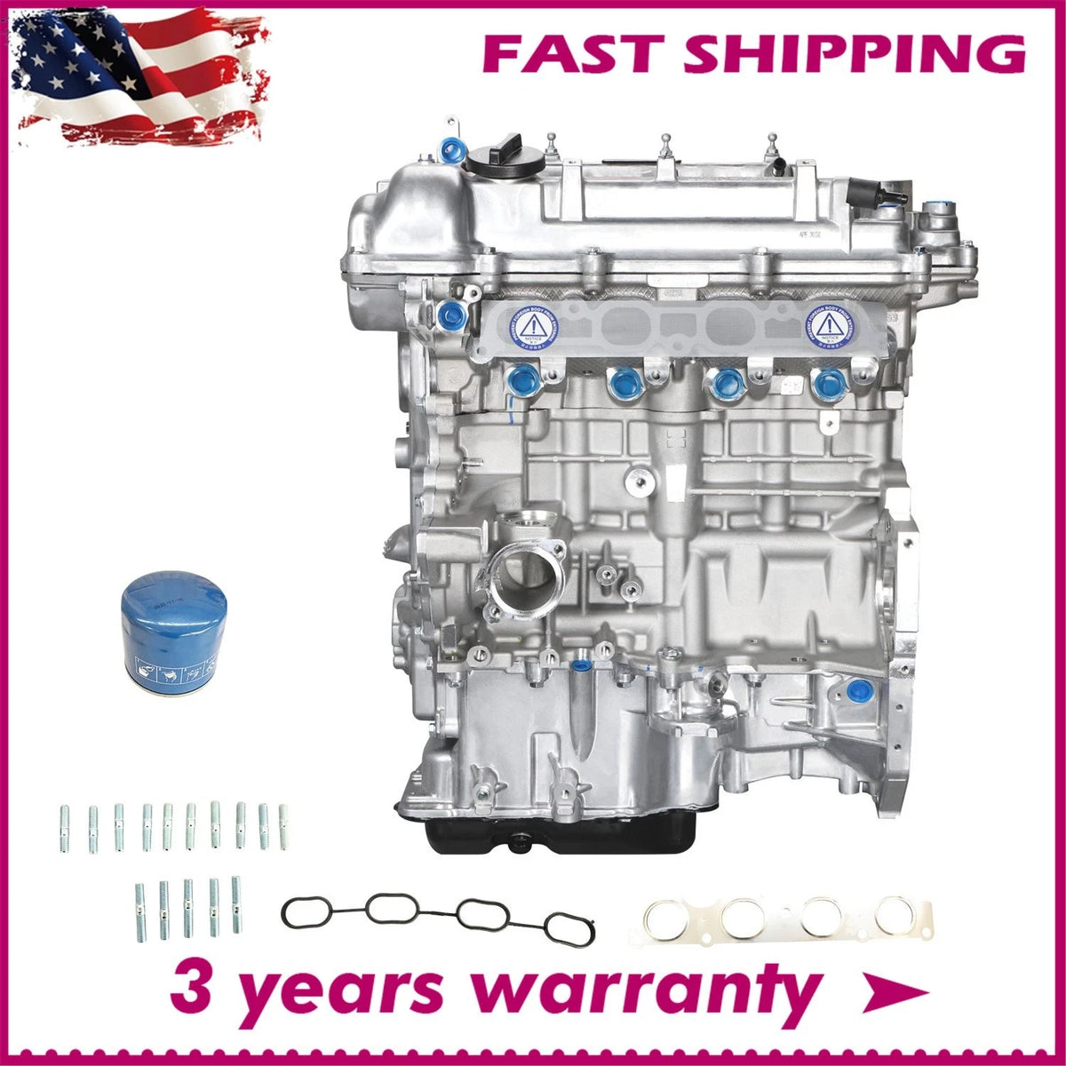 G4FJ 1.6T Turbo Engine for Hyundai Tucson Sonata (2015–2020)