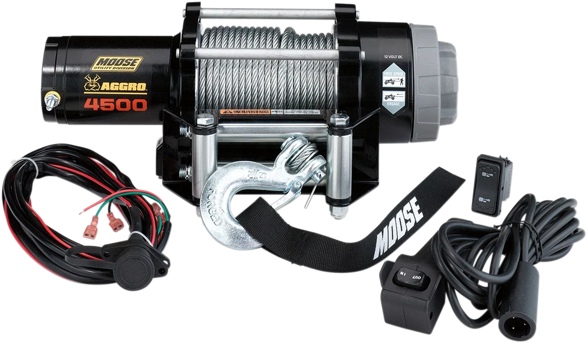 4500 LB Winch with Wire Rope for Moose Offroad (104310)