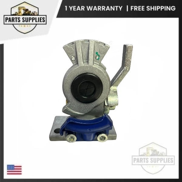 Blue Service Gladhand with Shutoff HC-1 Valve for Phillips Tectran Truck