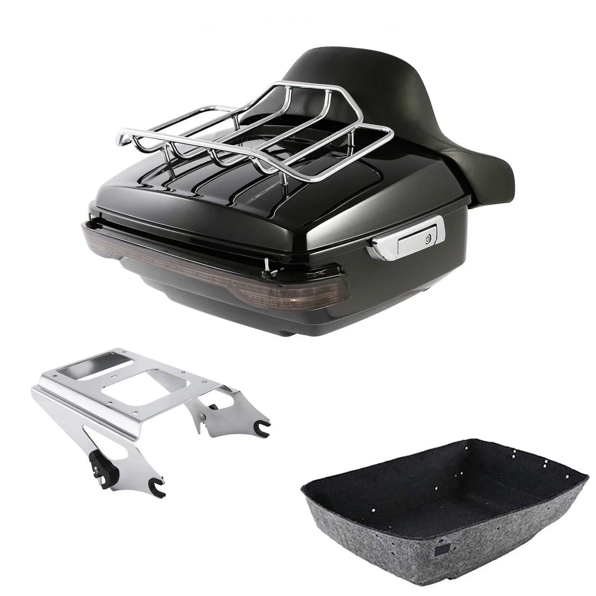 LED Tail Light Rack Mount for Harley Touring (2009–2013)