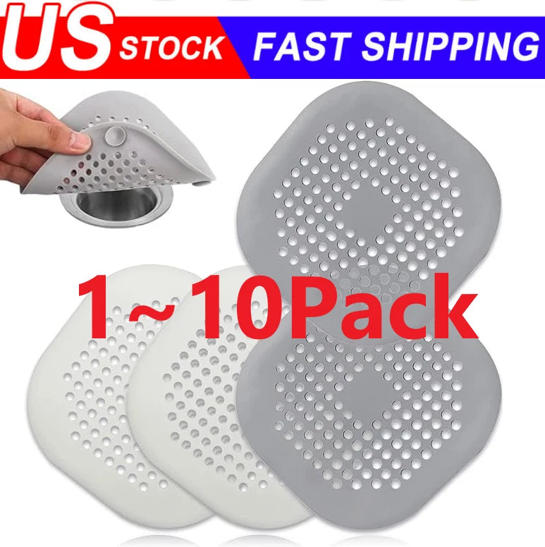 Bathroom Drain Hair Catcher Sink Strainer Plug Cover