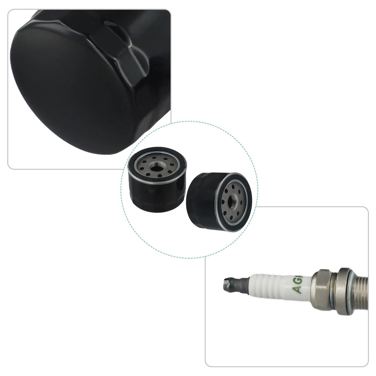 Oil Filter for Tecumseh OHV130 OHV175 OHV180 (N/A)