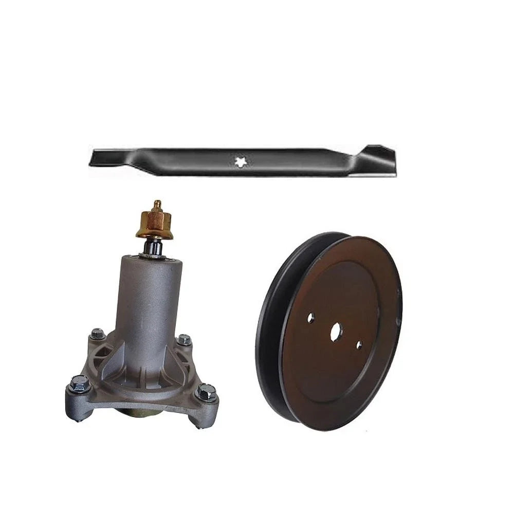 Spindle, Blade & Pulley Kit for AYP (Replaces 127843)