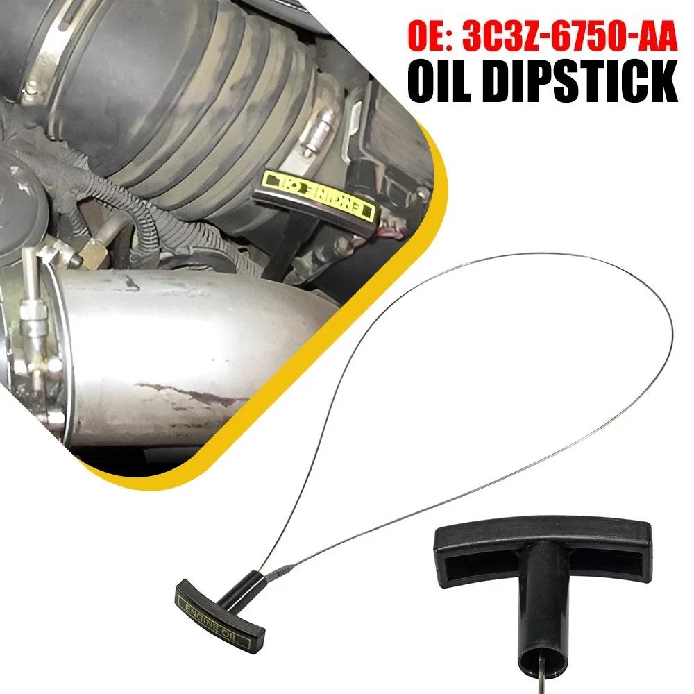 3C3Z-6750-AA Engine Oil Dipstick Indicator for Ford Super Duty 6.0L (2003–2006)