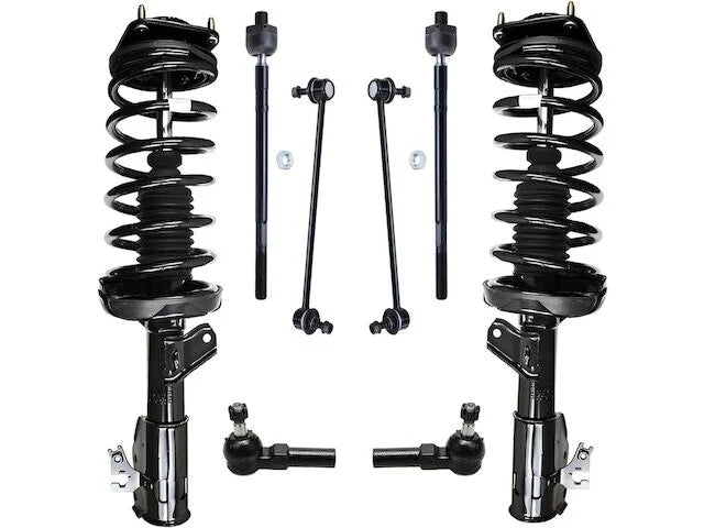 Front Strut Coil Spring Sway Bar Link Tie Rod End Kit for Mazda MPV (1990–1999)