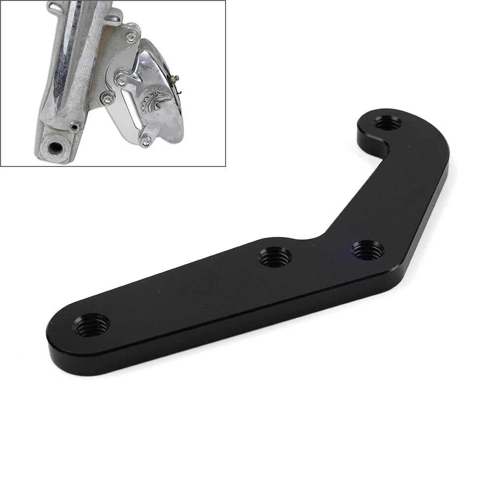 4-Piston Front Brake Caliper Bracket for Harley Softail Dyna Sportster FXR (1984–1999)