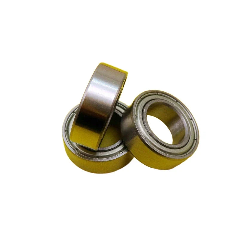Set of 2 Sealed Ball Bearings 12x21x7mm for (63801-2RS, 63801ZZ)