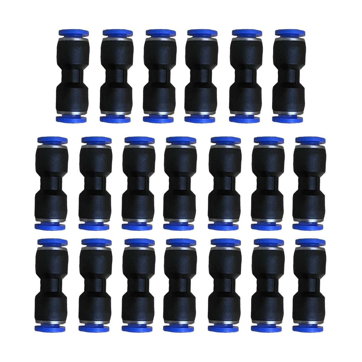 1/4 OD Pneumatic Quick Connector Push to Connect Fittings (0.25 Inch)