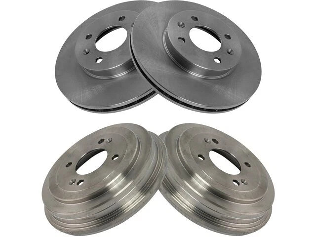 Brake Rotor and Drum Kit for Kia Rio (2006–2011) 92985PQFD