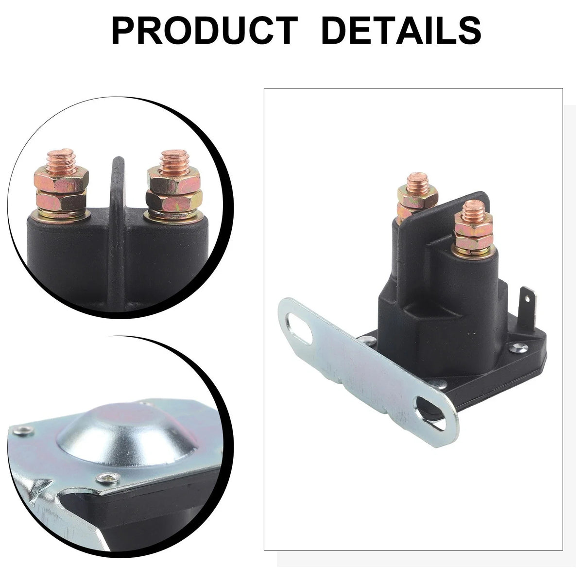 Starter Solenoid for Hustler Lawn Mower (Compatible)