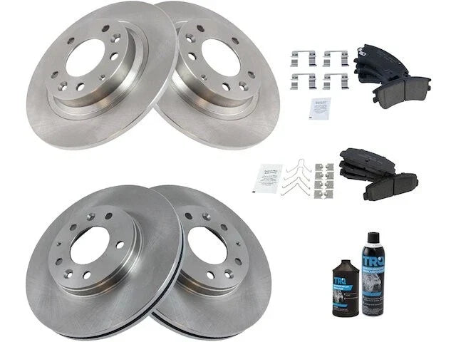 Front and Rear Brake Pad and Rotor Kit for Mazda 6 (2003–2005) FW524ZB