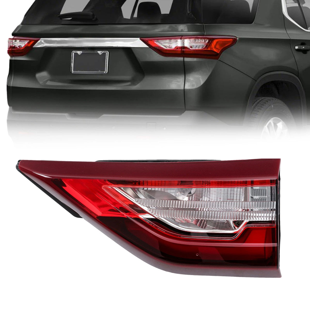 Red LED Inner Rear Right Tail Light for Chevy Traverse (2018–2021) TUR1057980I